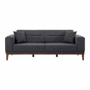 Antracytowa rozkładana sofa 223 cm Liones – Artie obraz