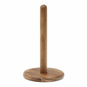 Drewniany stojak na ręczniki papierowe w naturalnym kolorze ø 15 cm Nukha – Kave Home obraz