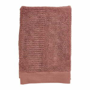 Czerwony bawełniany ręcznik kąpielowy frotte 70x140 cm Classic – Zone obraz