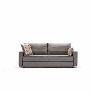 Jasnobrązowa rozkładana sofa 215 cm Ece – Artie obraz