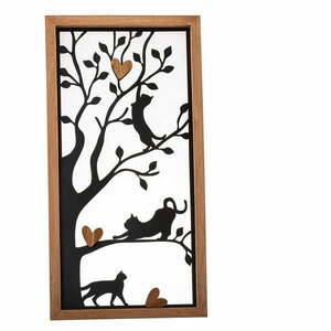 Metalowa dekoracja ścienna 31x61 cm – Dakls obraz