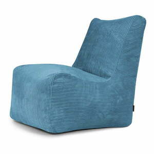 Niebieski sztruksowy worek do siedzenia Lounge – SLOWDOWN obraz