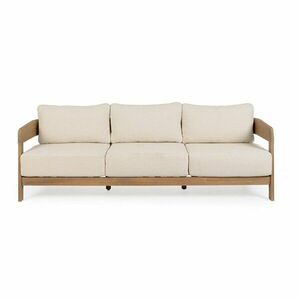 Sofa ogrodowa z litego drewna akacjowego w naturalnym kolorze Pablo – Bizzotto obraz