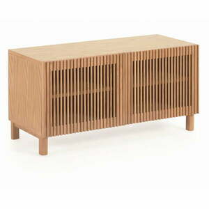 Szafka na buty w dekorze dębu z siedziskiem Beyla – Kave Home obraz