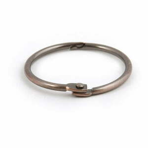 Kółka do zasłony prysznicowej w kolorze miedzi zestaw 12 szt. Ringo Small – Spirella obraz