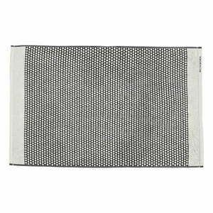 Czarno-biały tekstylny dywanik łazienkowy 50x80 cm Grid – Mette Ditmer Denmark obraz