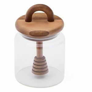 Szklany pojemnik na miód Nukha – Kave Home obraz