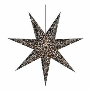 Czarna świąteczna dekoracja świetlna Karla – Markslöjd obraz