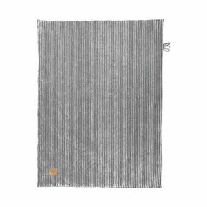 Szary koc dziecięcy sztruksowy 100x77 cm – Meowbaby obraz