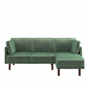 Zielony narożnik rozkładany Clair – Støraa obraz