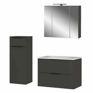 Antracytowy zestaw łazienkowy Crandon – Germania obraz