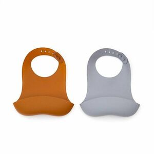 Pomarańczowo-szaroniebieskie śliniaki zestaw 2 szt. Lili – Kave Home obraz