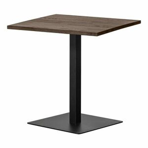 Stół z blatem z drewna dębowego 80x80 cm Tablo – WOOOD obraz