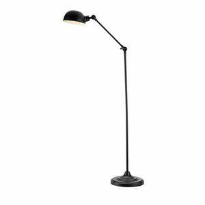 Czarna lampa stojąca (wysokość 143 cm) Portland – Markslöjd obraz