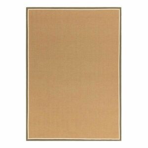 Dywan z juty dwustronny/tkany ręcznie w kolorze khaki/w naturalnym kolorze 160x230 cm Bordo Herringbone Khaki – Asiatic Carpets obraz