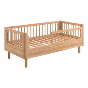 Łóżeczko z litego drewna dębowego 70x140 cm Forrest – Vipack obraz