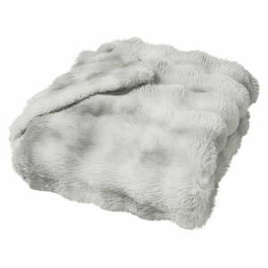 Szary koc z mikropluszu 180x220 cm Mounty – douceur d'intérieur obraz