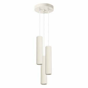 Kremowa lampa wisząca ø 19, 5 cm Gleam – Sollux obraz