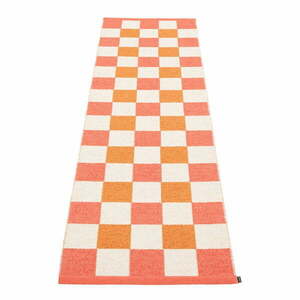Łososiowo-pomarańczowy chodnik odpowiedni na zewnątrz 70x240 cm Pix Flamingo – Pappelina obraz