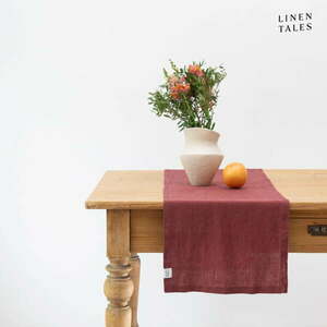 Lniany bieżnik 40x150 cm Marsala – Linen Tales obraz