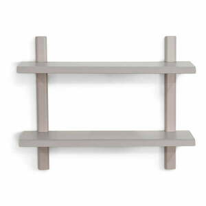 Szarobrązowa wielopoziomowa metalowa półka 60 cm Hola – Spinder Design obraz