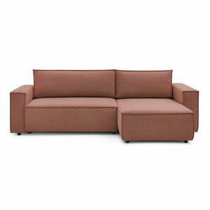 Różowy rozkładany narożnik (strona zmienna) Nihad – Bobochic Paris obraz