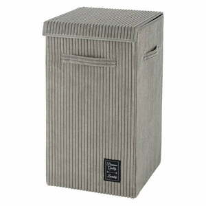 Szary kosz na pranie Wenko Cora, obj. 63 l obraz