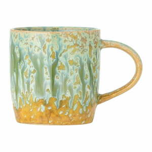 Żółto-jasnozielona kamionkowa filiżanka 400 ml Milani – Bloomingville obraz