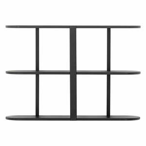 Czarna wielopoziomowa półka 80 cm Vicente – Bloomingville obraz