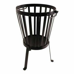 Metalowy kosz na drewno Esschert Design Camping obraz