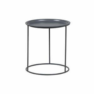 Jasnoszary stolik WOOOD Ivar, ø 40 cm obraz