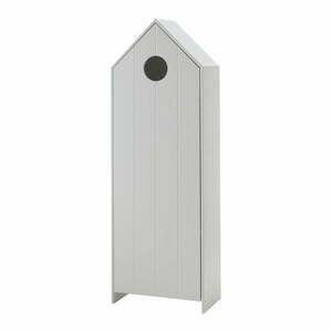 Biała szafa w kształcie domku Vipack Casami obraz