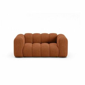 Ceglasta sofa z tkaniny szenilowej 170 cm Lupine – Micadoni obraz