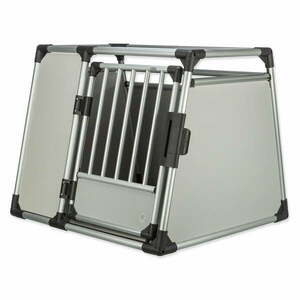 Transporter dla czworonoga w kolorze srebra 75x94 cm Trixie L–XL – Plaček Pet Products obraz