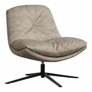 Obrotowy fotel w naturalnym kolorze Arve – WOOOD obraz