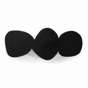 Czarny metalowy wieszak ścienny 35 cm Tumulo – Spinder Design obraz