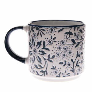 Różowy kubek ceramiczny Dakls Bloom, 390 ml obraz