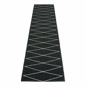 Czarny chodnik odpowiedni na zewnątrz 70x320 cm Max Black – Pappelina obraz