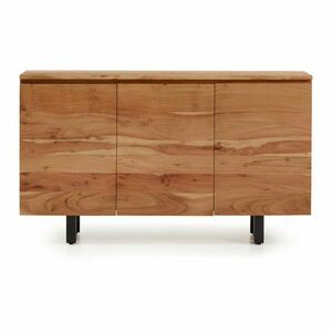Komoda z litego drewna akacjowego w naturalnym kolorze 150x88x40 cm Uxue – Kave Home obraz