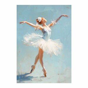 Obraz z ręcznie malowanymi elementami 70x100 cm Grace – Styler obraz