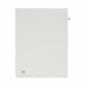 Biały koc dziecięcy z materiału sherpa 100x77 cm – Meowbaby obraz