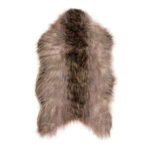 Ciemnobrązowa sztuczna skóra Tiseco Home Studio Fox, 50x80 cm obraz