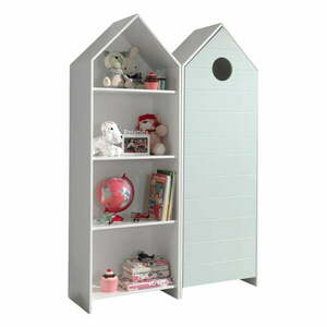 Biało-jasnoniebieska szafa dziecięca otwarta 115x171, 5 cm CASAMI – Vipack obraz