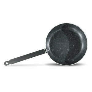 Czarna patelnia z nieprzywierającą powierzchnią Hendi Marble, ø 24 cm obraz