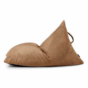 Brązowy sztruksowy dziecięcy worek do siedzenia Razzy – SLOWDOWN obraz