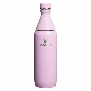 Różowa butelka termiczna ze stali nierdzewnej 600 ml All Day Slim Bottle Cherry Blossom Gloss – Stanley obraz