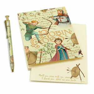 Notes 50 str. w formacie A6 z długopisem Robin Hood – Kartos obraz