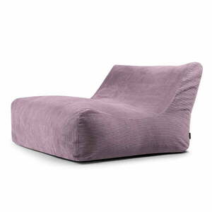 Fioletowy sztruksowy worek do siedzenia Sofa Lounge – SLOWDOWN obraz