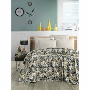 Brązowa bawełniana narzuta 200x230 cm Pique – Mila Home obraz