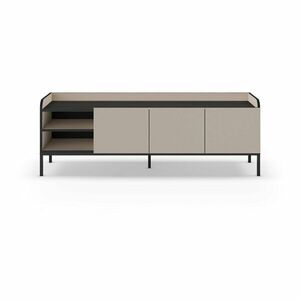 Kremowa szafka pod TV 160x55x42 cm Adara – Marckeric obraz